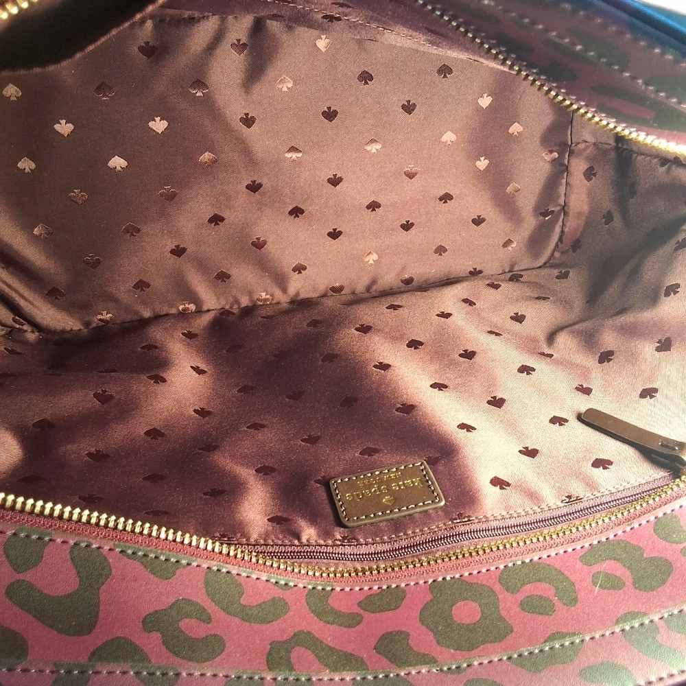 Kate Spade Shore Street Margareta Tote Graphic Leopard Multi - Picture 13 of 16